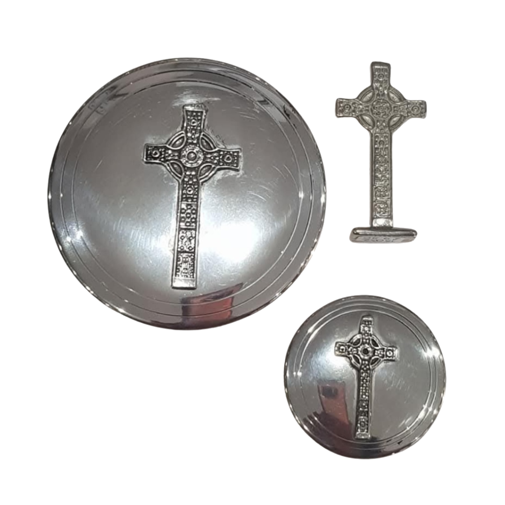 Celtic Cross Keepsake Box & Standing Cross Set