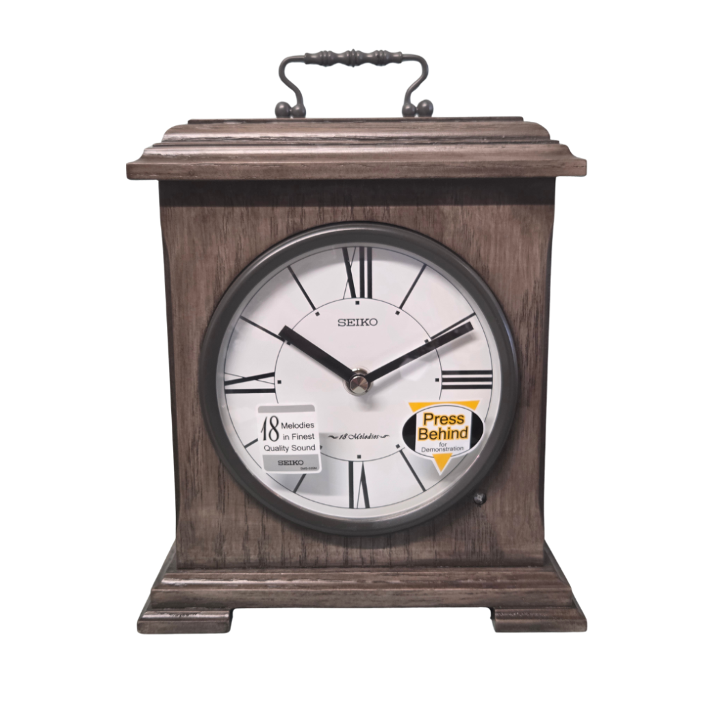 Seiko 18-Melody Musical Desk Clock