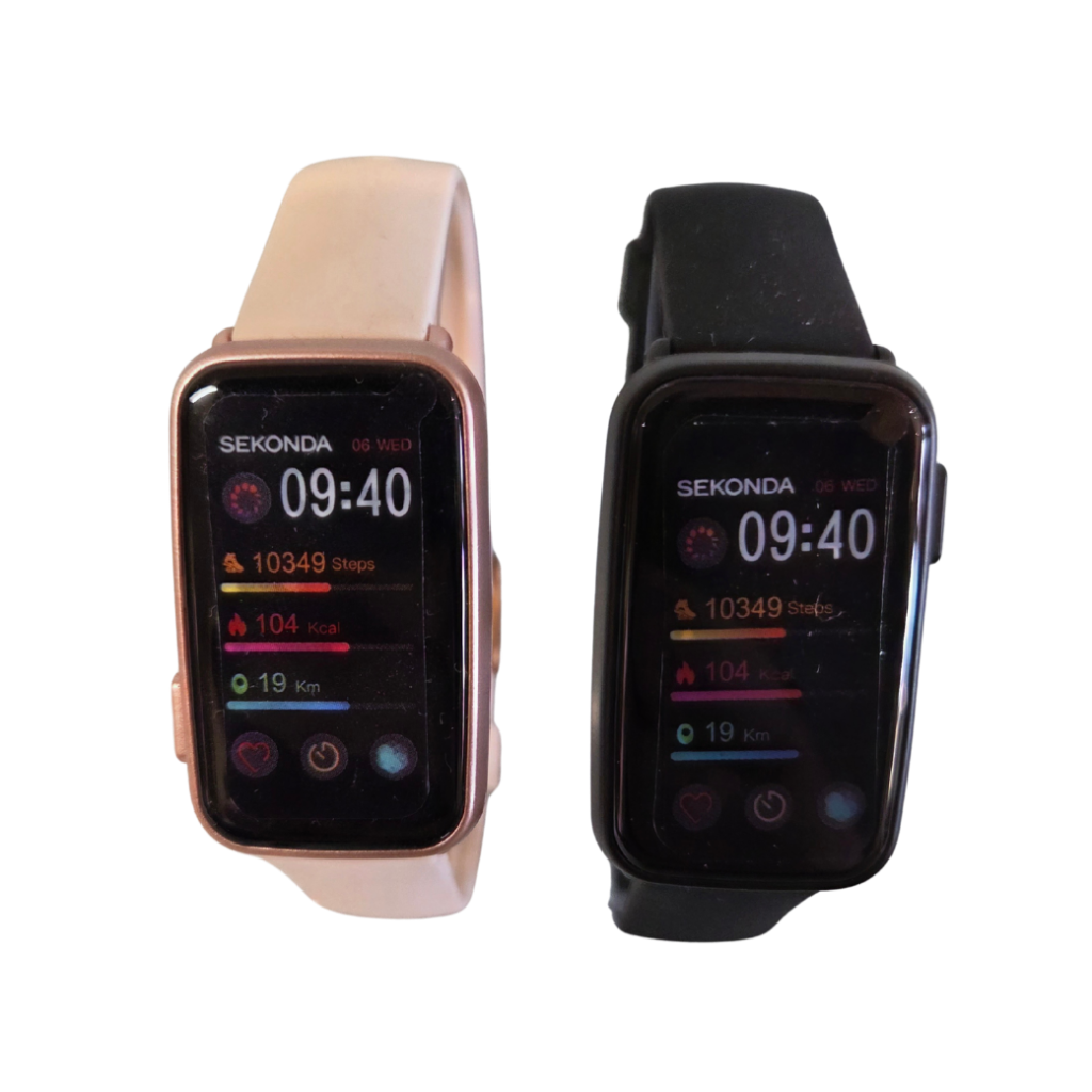 Sekonda Smart Activity & Fitness Tracker Duo (Rose Gold & Classic Black)